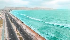 Newly proposed road from Mand to Gwadar